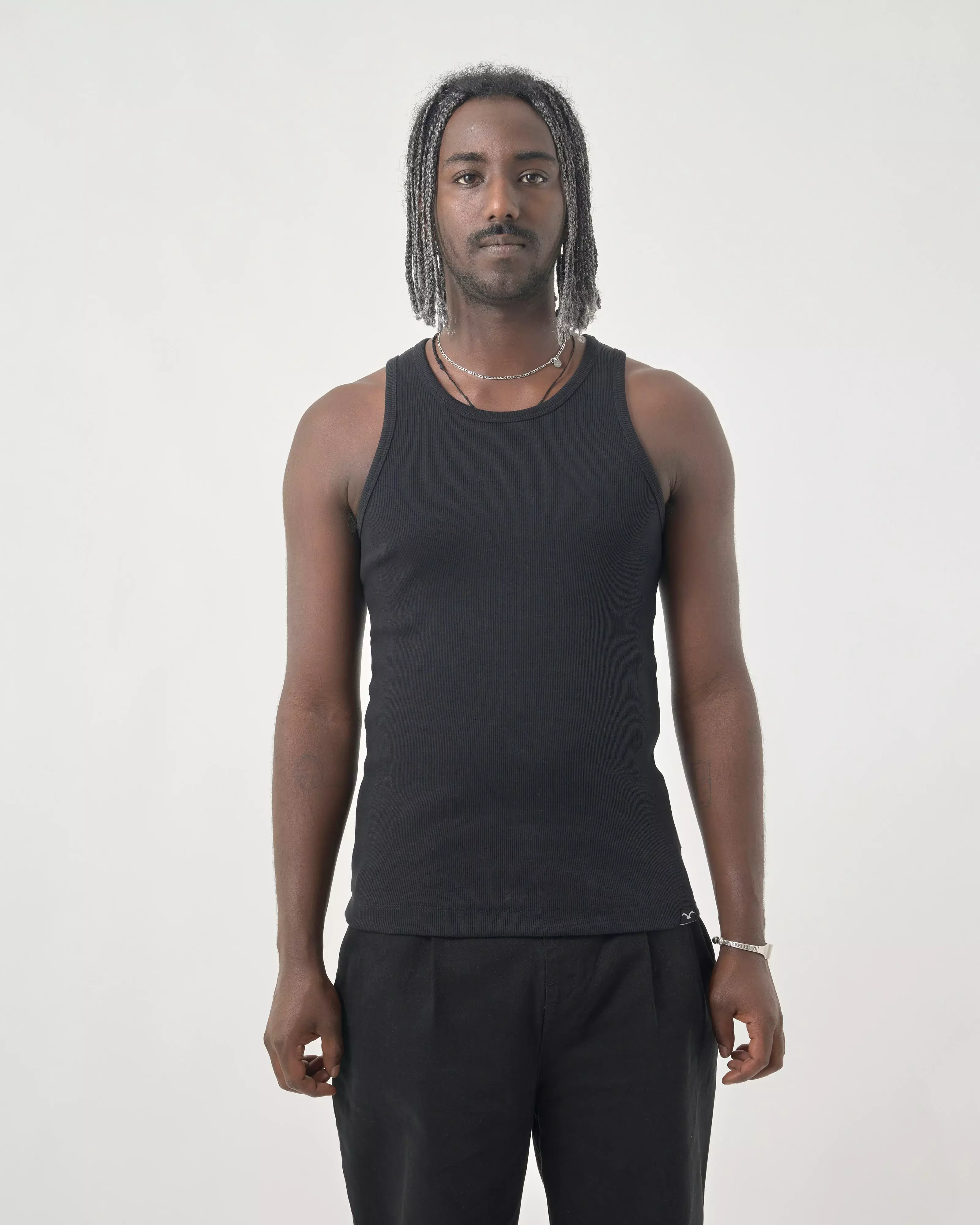 Cleptomanicx Tank Top Ligull Herren schwarz